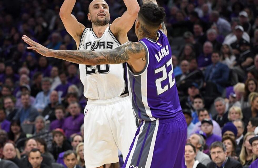 Con Ginobili y sin Laprovittola, San Antonio Spurs derrotó a Sacramento Kings por 102 a 94