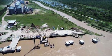 Peppo pidió que se destraben el financiamiento para la Ruta 13 y el puerto de Las Palmas