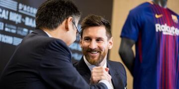 Lionel Messi gestiona una reunión con Bartomeu para lograr una salida pacífica de Barcelona\u002E (DPA)