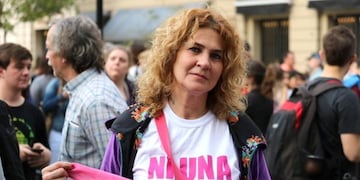 Itatí Schvartzman es una activa militante feminista y la intimidación la recibió su Hija\u002E (Facebook)