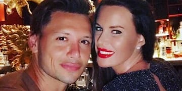 Natalie Weber y Mauro Zárate (Instagram)