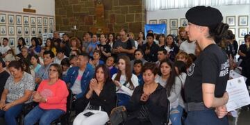 La Policía del Chubut presentó el nuevo Cuerpo de Infantería Femenina