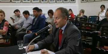 El Presidente de la sede, Flavio Molgara fue exponente