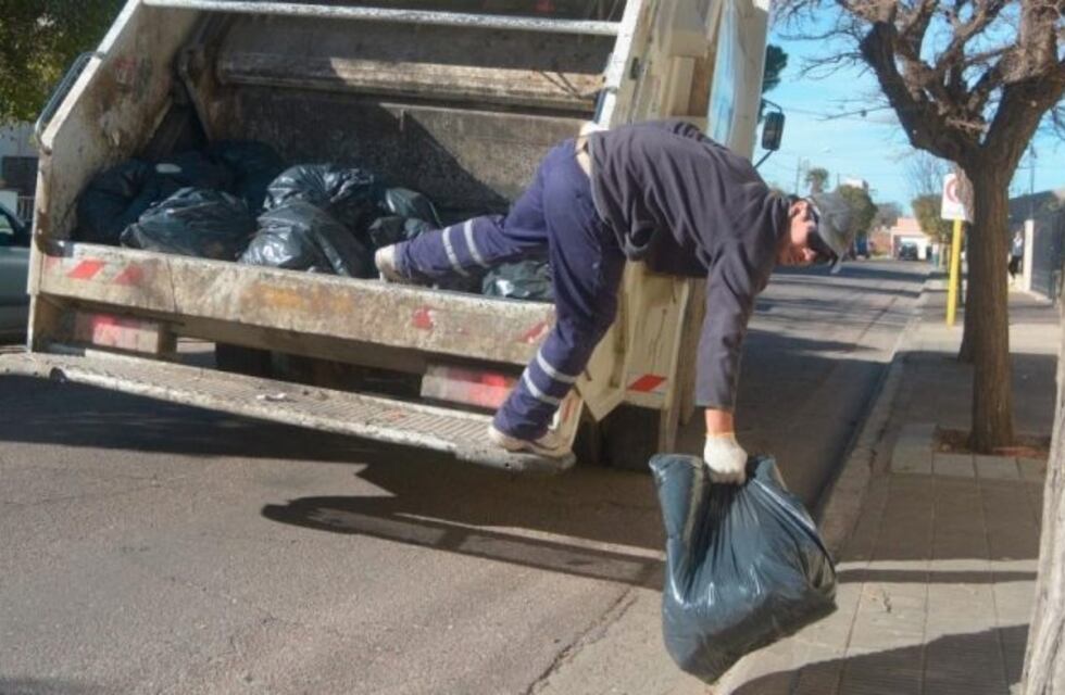 El miércoles habrá recolección de residuos en los barrios periféricos