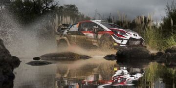 Ott Tanak y su Toyota rumbo a la victoria en Córdoba