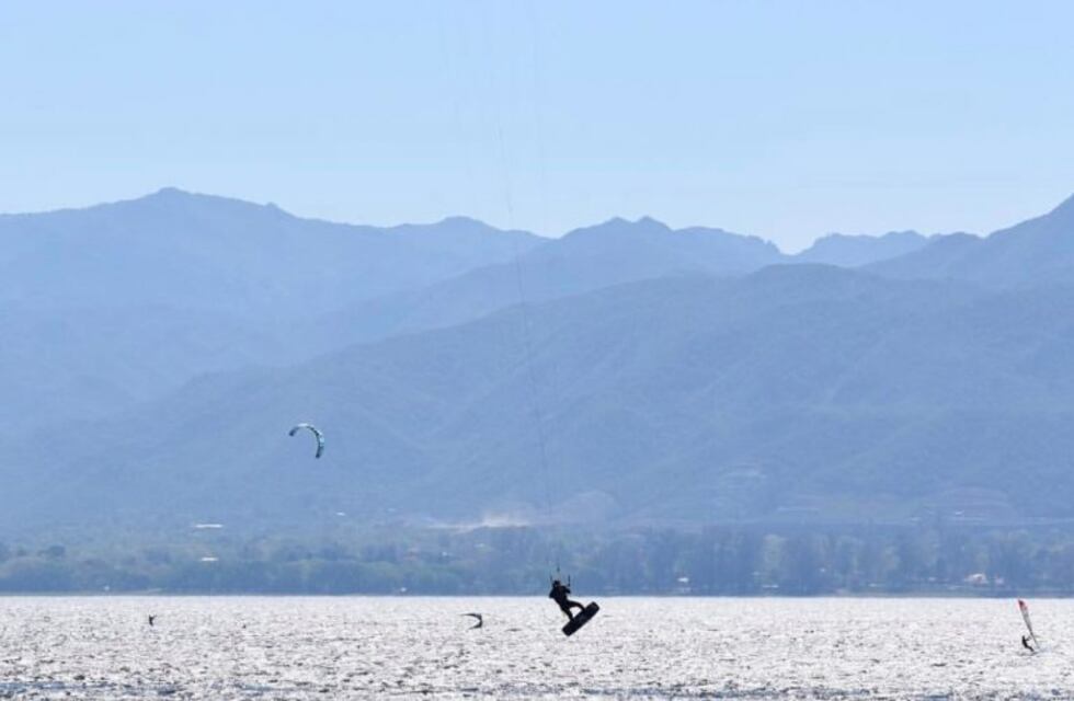 Sábado frío y a pleno sol en Carlos Paz
