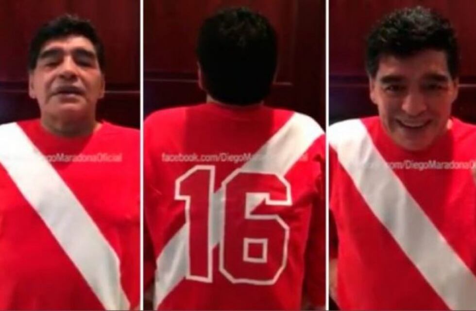 Maradona felicitó a Argentinos Juniors por su vuelta a Primera