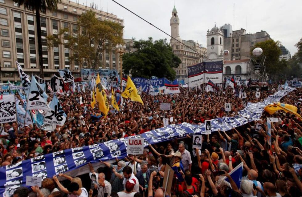 Día de la Memoria: Las imágenes de la marcha a Plaza de Mayo