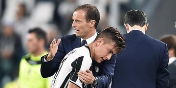 Allegri pidió que no comparen al cordobés con Messi y Cristiano\u002E