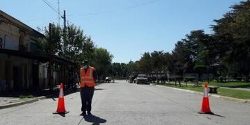 La Comuna organizó operativos de control durante la cuarentena en abril\u002E (FB / Comuna de Zavalla)