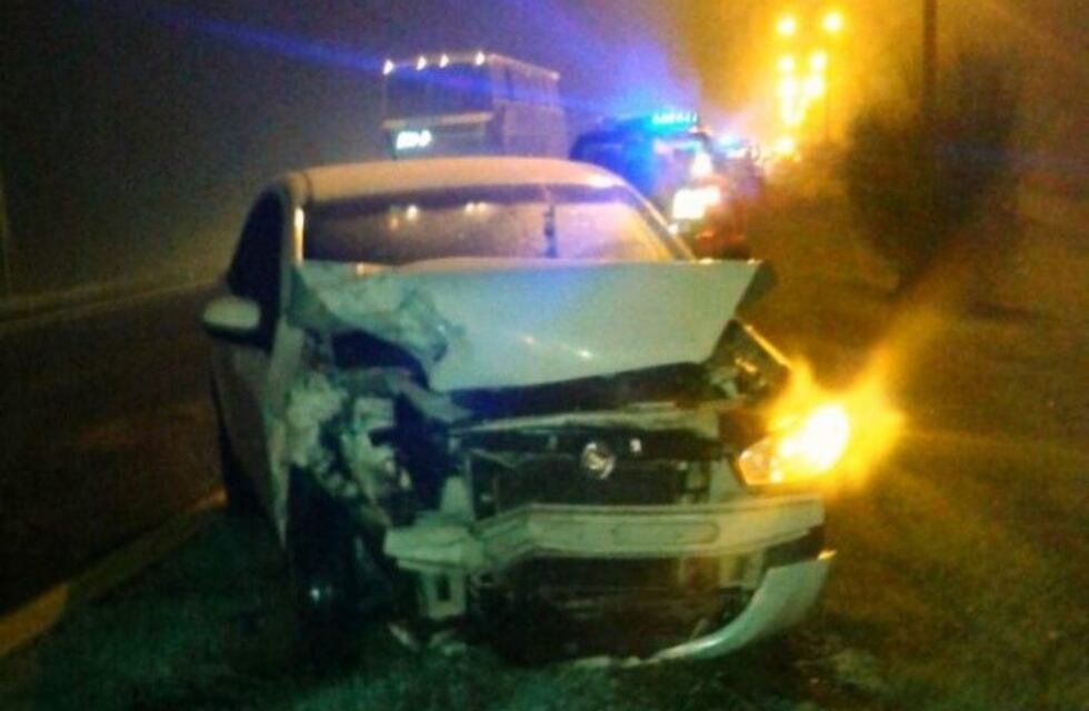 Fuerte accidente en la autopista de San Luis