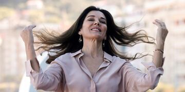 -FOTODELDÍA- GRAF171\u002E SAN SEBASTIÁN, 23/09/2018\u002E- La actriz argentina Andrea Frigerio, posa durante la presentación hoy de \