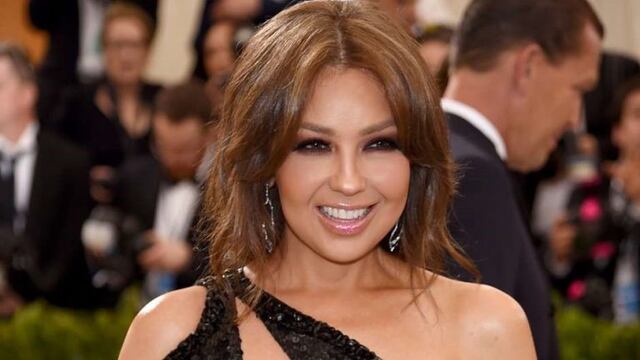 Thalía foto del unicornio