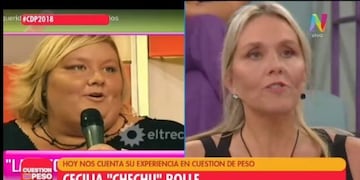 Así está Chechu Rolle, la histórica participante de Cuestión de Peso
