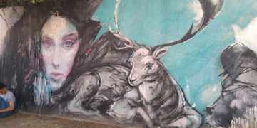 Recorrido por el circuito de arte urbano de la zona del Parque Las Tejas