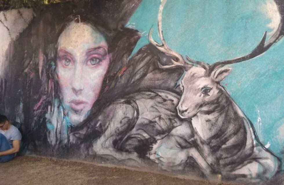 Caminata por el circuito de arte urbano del Parque Las Tejas