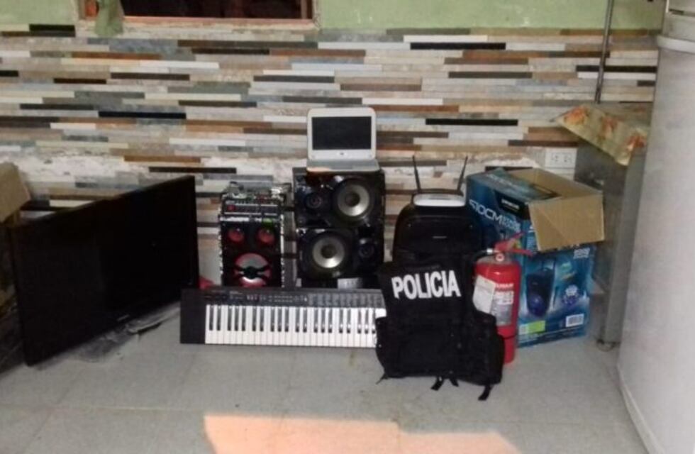 Recuperaron elementos robados de una escuela