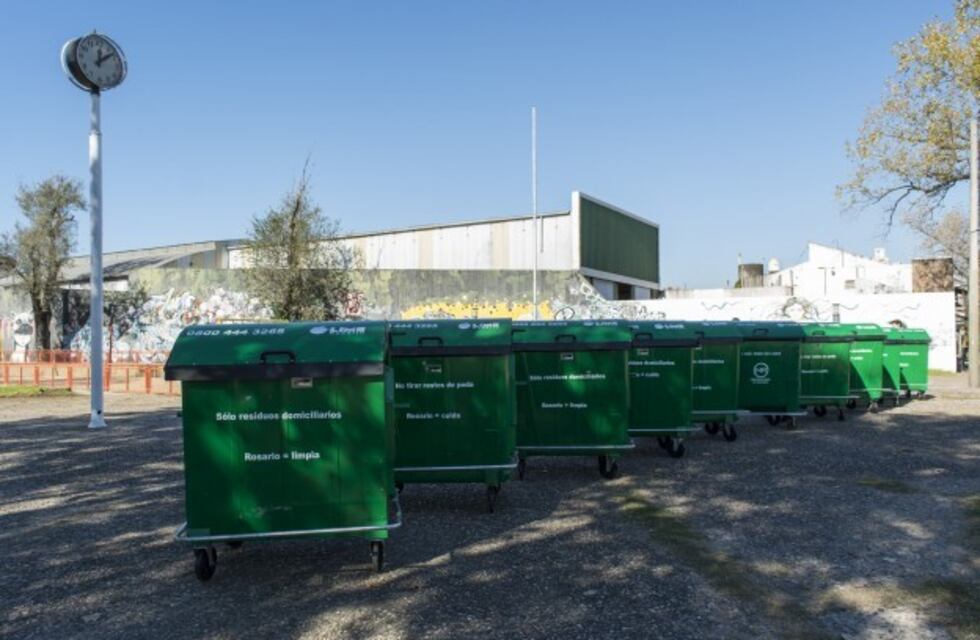 Instalaron más de 100 nuevos contenedores metálicos en zona sur