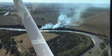 Incendio en Alejandro Roca\u002E