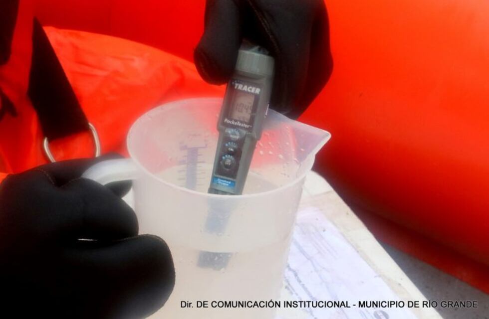 Se tomaron pruebas en distintos sectores de la costa marítima para descartar contaminación