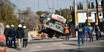 Levantaron la grúa de Octavio Pinto\u002E