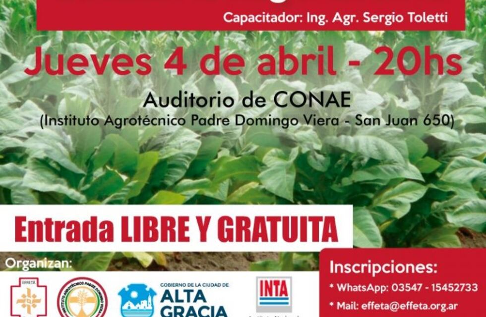 Instituto Padre Domingo Viera: Jornada Gratuita de "Agricultura y Ganadería Regenerativa"