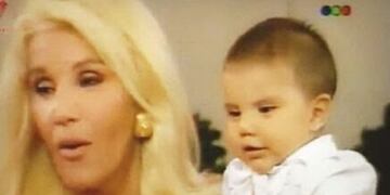 Susana Giménez, con Tyago Griffo