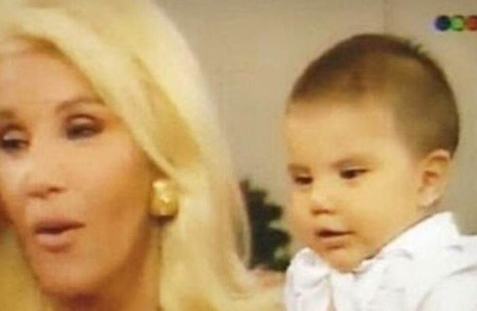 La foto de un cantante cuartetero, con Susana Giménez