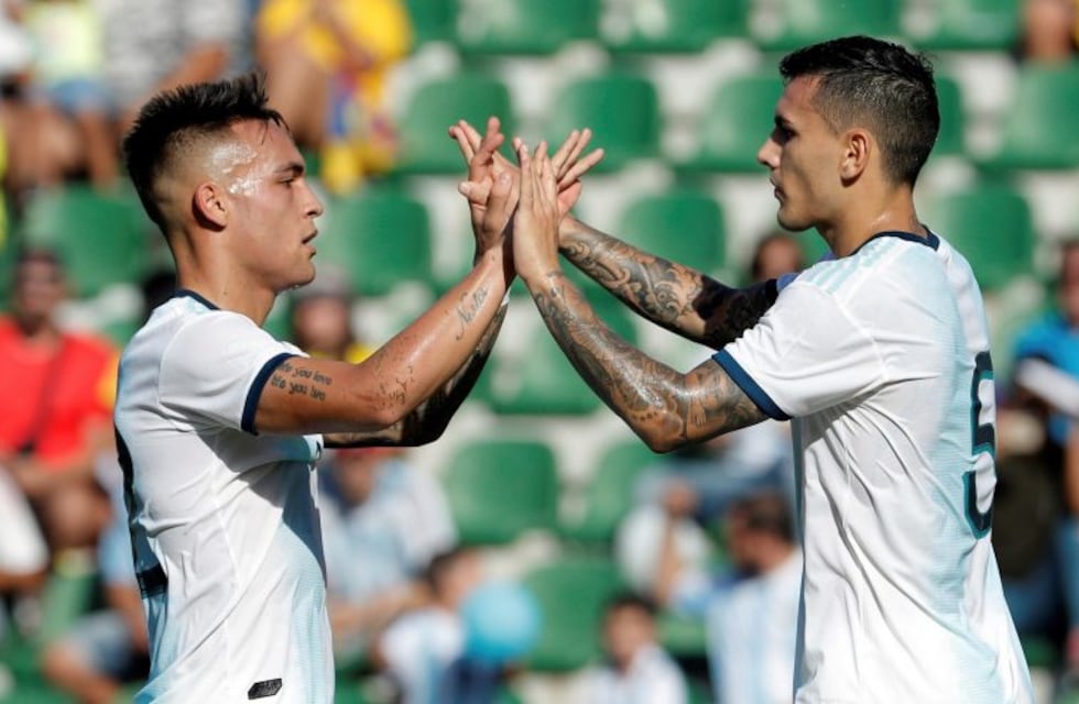 Argentina-Ecuador: tenso cruce entre Lautaro Martínez y Leandro Paredes