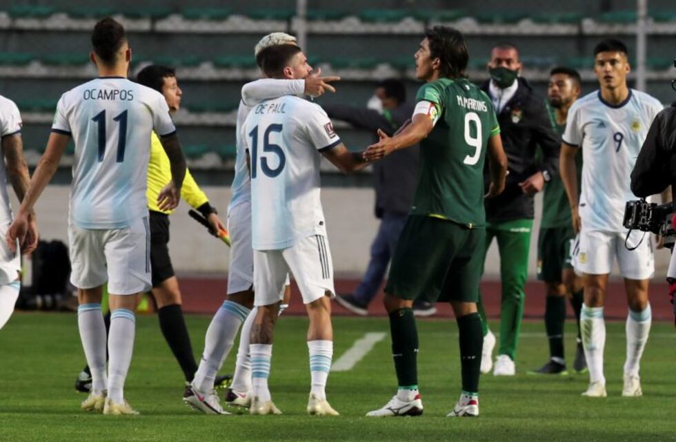 La reacción de un jugador de Bolivia tras perder con Argentina: "Muertos de m..., se comieron seis"