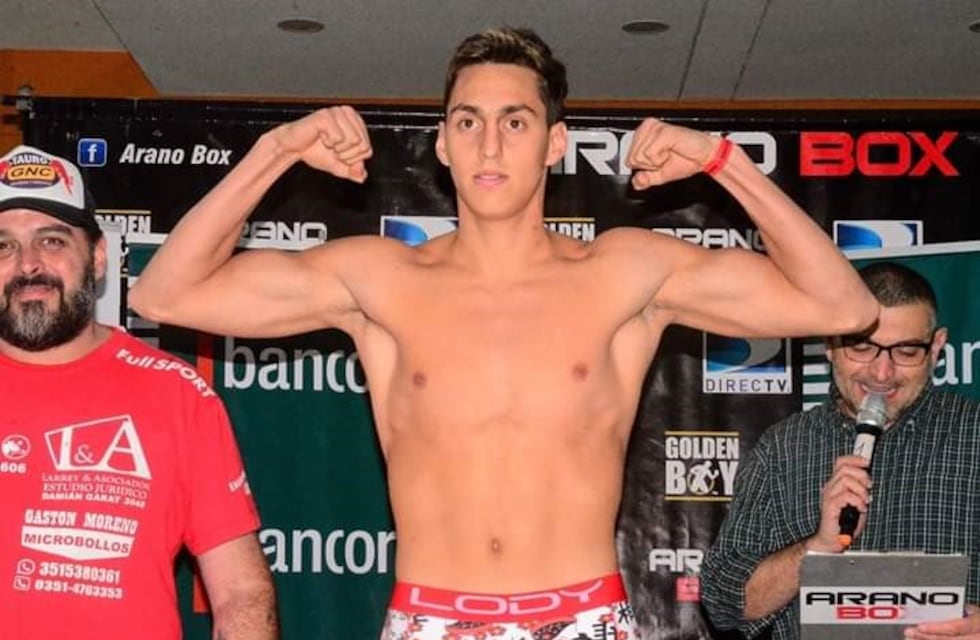 Nahuel García, el boxeador hijo de un ex Talleres, que da pelea en la pandemia