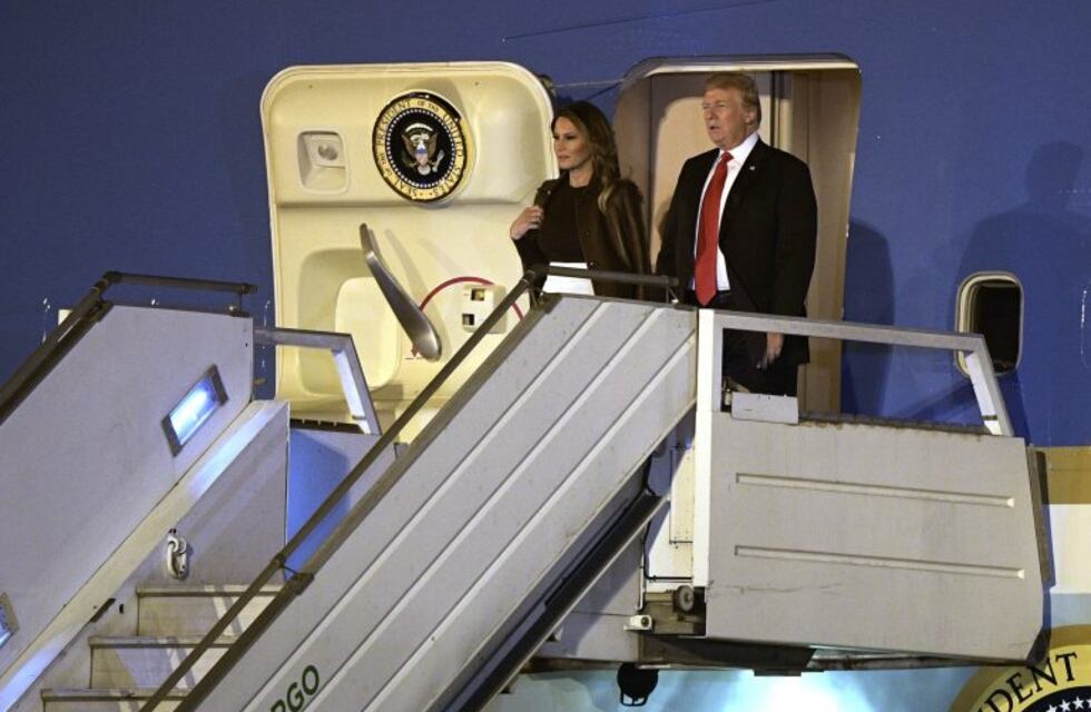 Donald Trump llegó a la Argentina para el G20