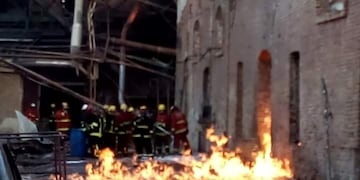 El fuego en el ingenio La Esperanza, Jujuy