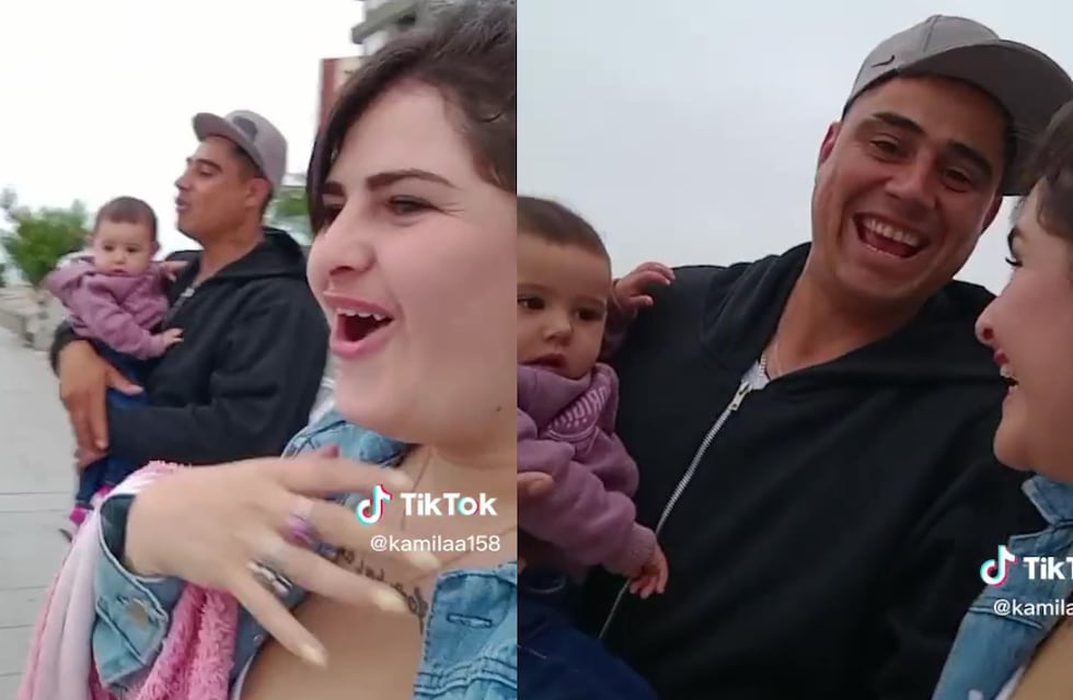 La emoción viral de Kami y El Moneda, los influencers cordobeses, al conocer Mar del Plata