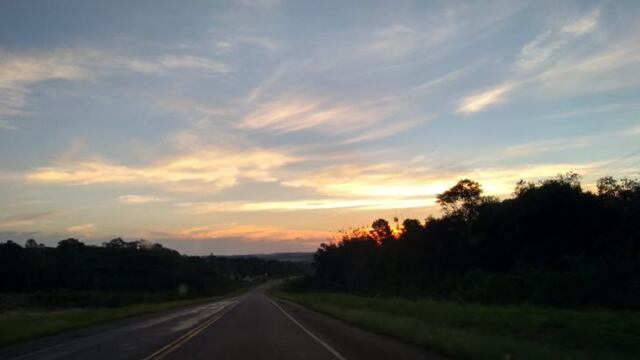 Amanecer fresco y jornada cálida en Posadas