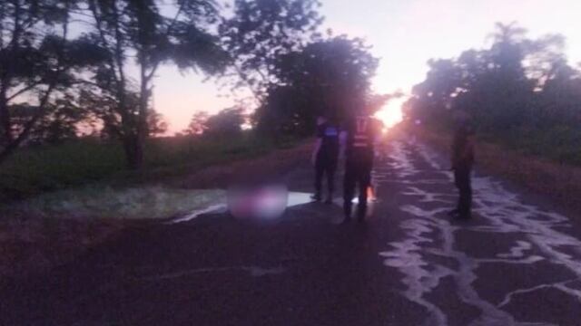 Jardín América: buscan a un conductor que mató a un peatón y se fugó.