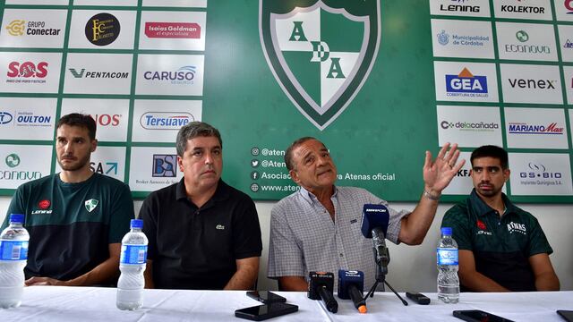 Un Atenas en crisis habló para Córdoba este miércoles.