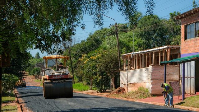 Continúan las obras en Oberá