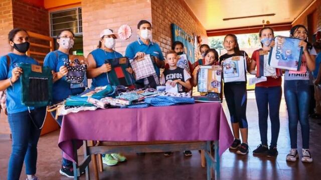 Más de mil mochilas escolares entregadas en Eldorado.