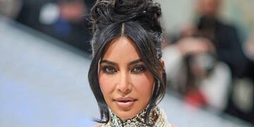 Met Gala: Kim Kardashian deslumbró con su lujoso vestido de perlas