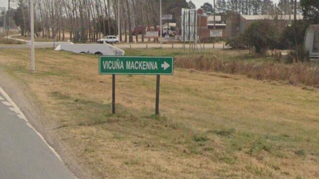 El trágico vuelco ocurrió en Vicuña Mackenna. (Captura/©Google Street View)