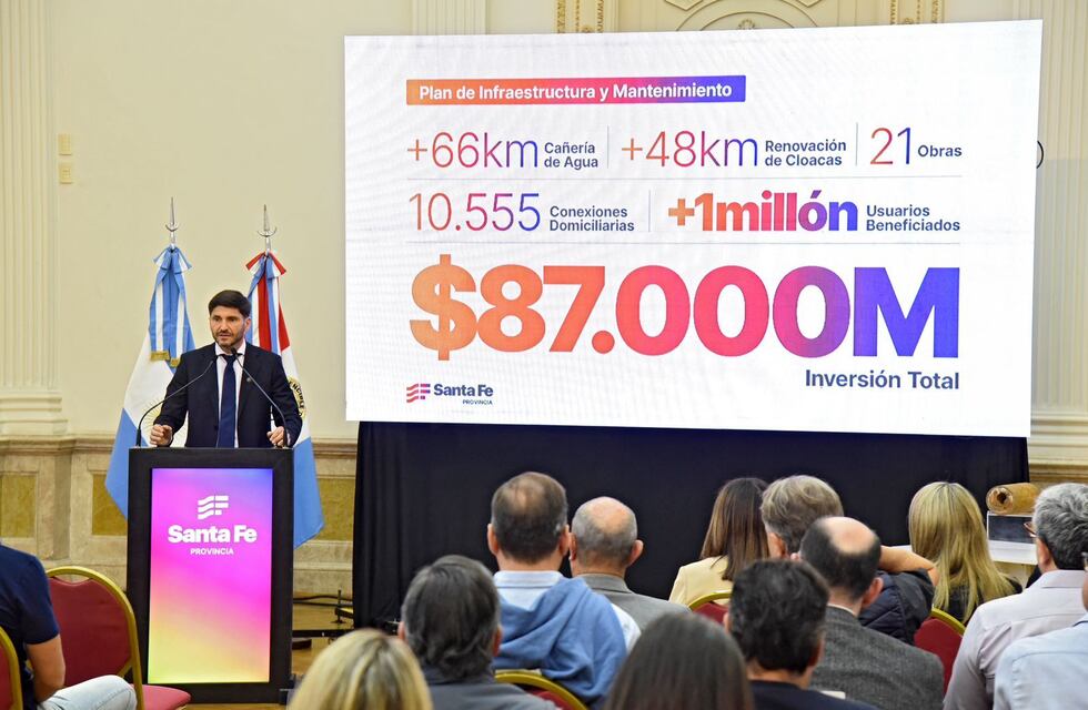 ASSA invertirá más de 7.000 millones de pesos en la renovación de caños cloacales en Rafaela