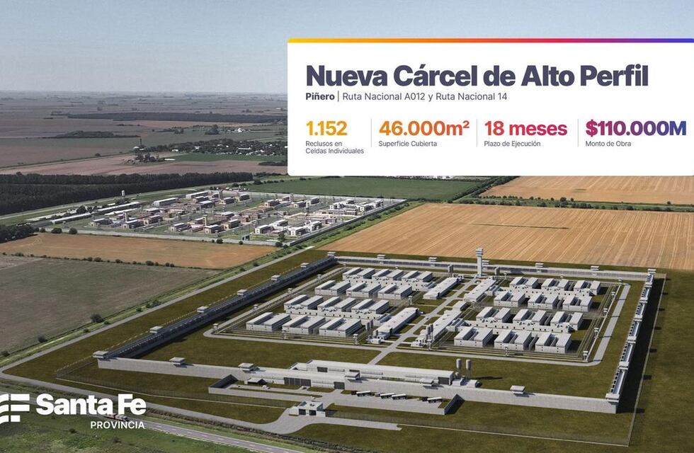 ¿Cómo será la primera cárcel de Alto Perfil en Piñero?