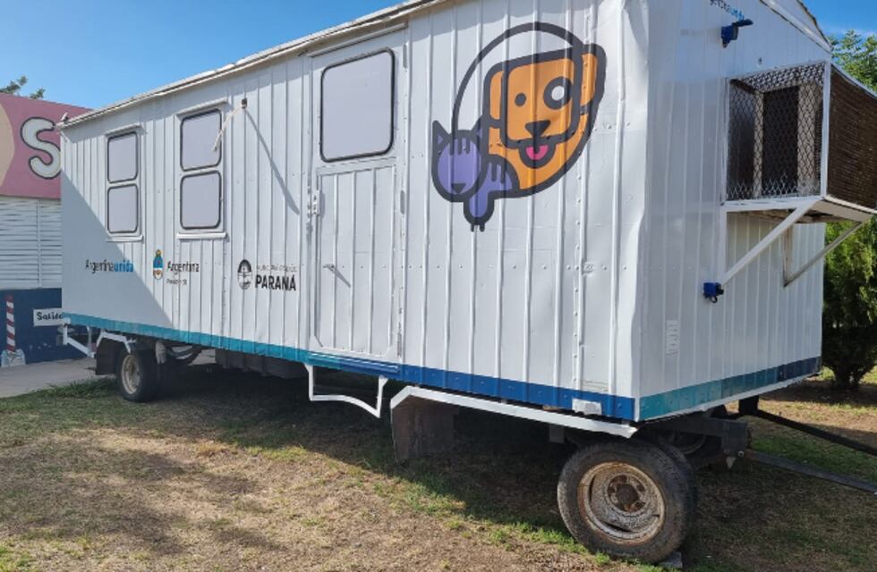 Paraná: Salud Animal municipal realiza operativos barriales con el quirófano móvil