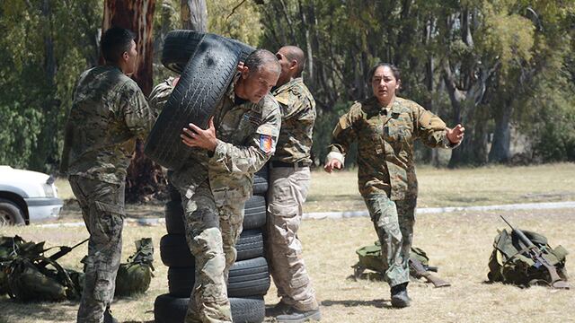 Base Baterías: entregan premios del Torneo de Destrezas Militares y de Tiradores Especiales
