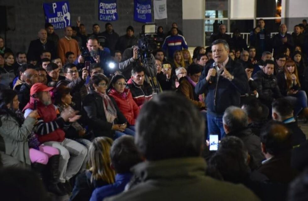 Peppo en campaña: "Logramos cosas para el Chaco"