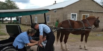 Vacunación en la Colonia Menonita (Gobierno de La Pampa)