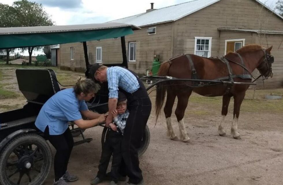 Vacunaron en la Colonia Menonita contra el sarampión y la rubéola