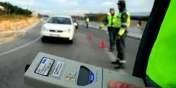 Control de alcoholemia en Ruta Nacional Nº 3