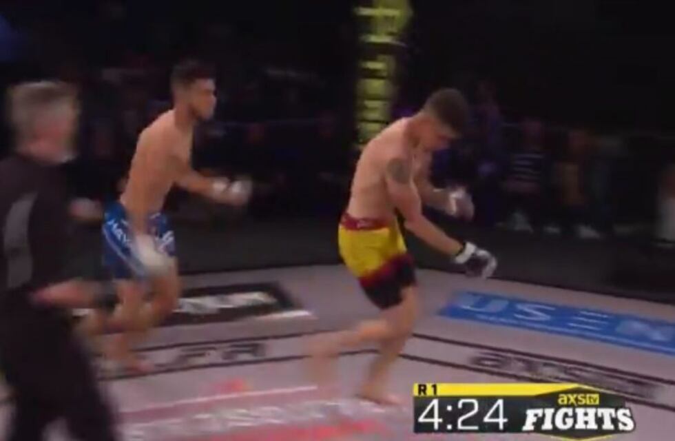 No apto para impresionables: la escalofriante lesión de un peleador en Estados Unidos